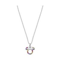 Collana Disney Bambino DISNEY PREZIOSI PER BAMBINI IN ARGENTO MICKEY e MINNIE MOUSE in Argento Cristallo NS00032SZML-157.CS
